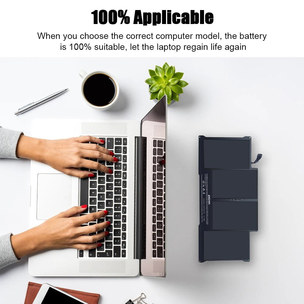 SKOWER Laptop Battery For Apple Macbook Air 11 13 Inch A1466 A1370 A1369 A1465 Notebook A1375 A1406 A1405 Batteries Free Tools
