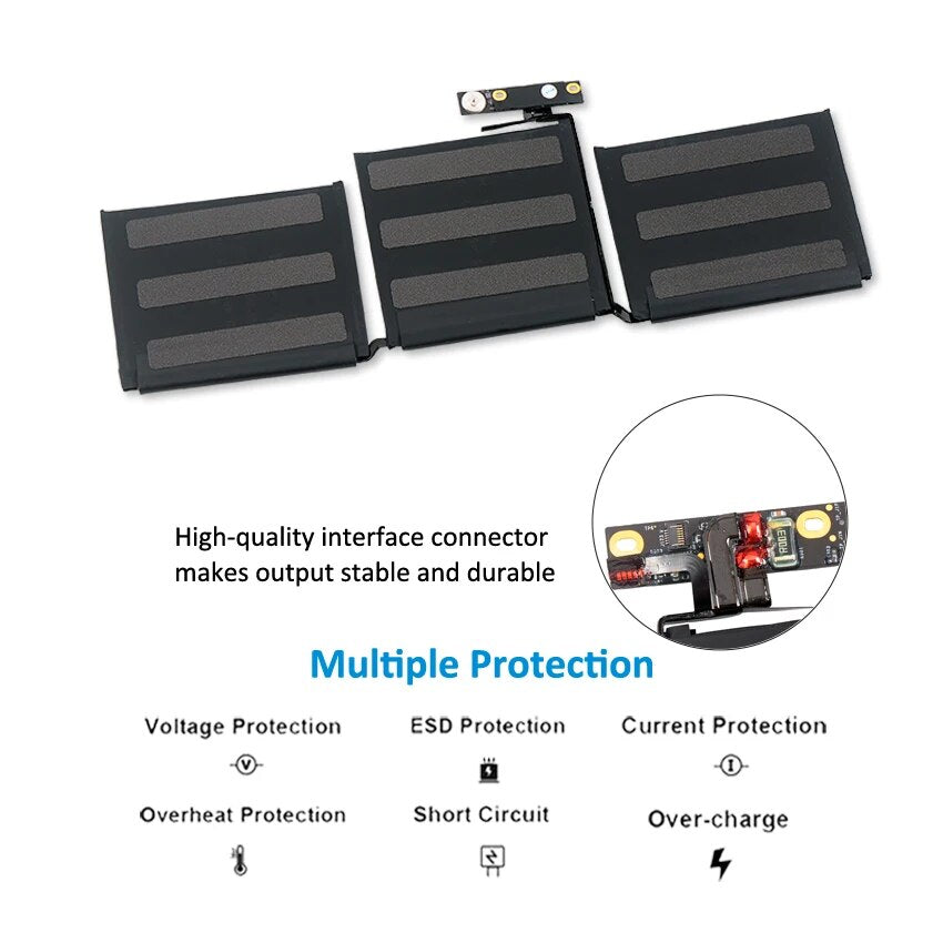 KingSener 58.2Wh A2171 Laptop Battery for Apple MacBook Retina 13.3'' A2159(2019 Year) A2289(2020 Year) A2338(2020 ) 616-00675