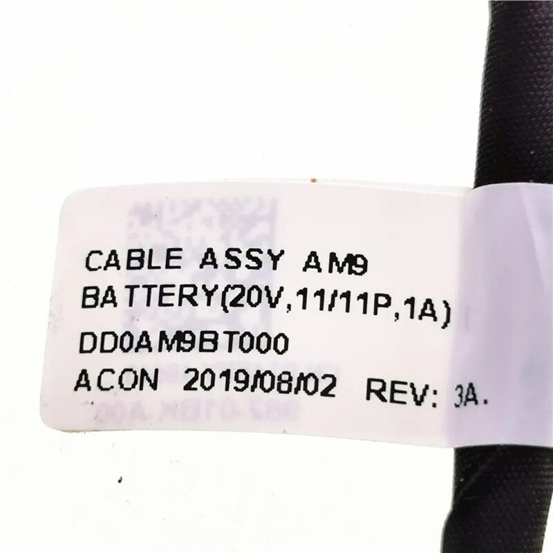 Battery Flex Cable For Dell  Inspiron 15P 5576 5577 7557 7559 laptop Battery Cable Connector Line Replace 0T4KKY DD0AM9BT000