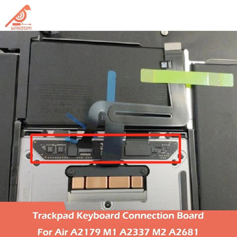 M1 M2 Laptop A2179 A2337 A2681 Touchpad Trackpad Keyboard Connection Board For Macbook Air 13 inch EMC 3302 EMC 3598 EMC 4074