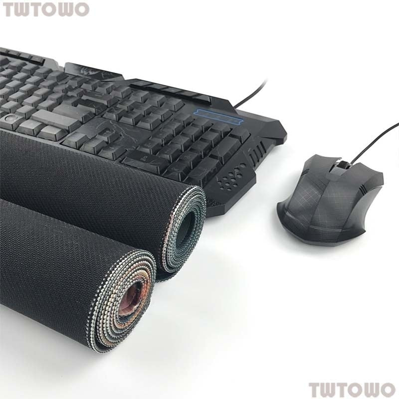 Black And white Mousepad Abstract  Mouse Pad Gamer Large Desk Mats Mouse Mat keyboard pad Carpet Soft Office Anti-slip Mouse Mat